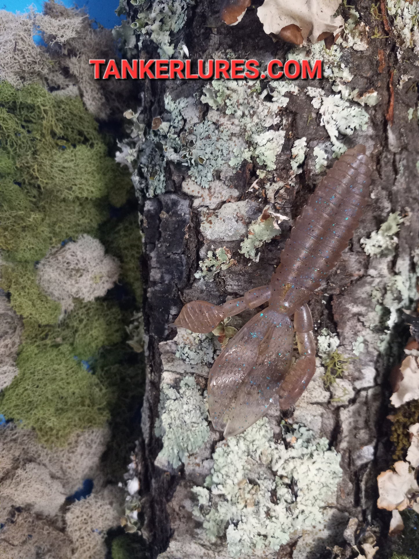 4 INCH SHINER GOLD BEAVER TAIL CRAW