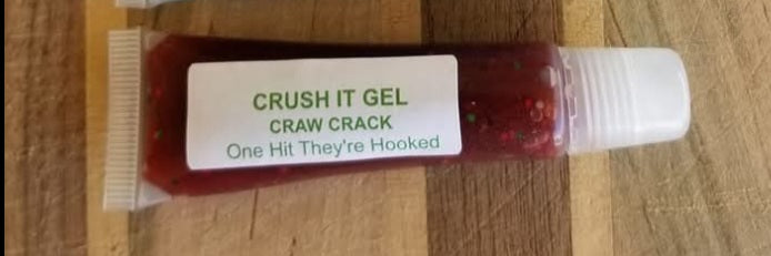 CRUSH IT GEL Craw Crack (Red)