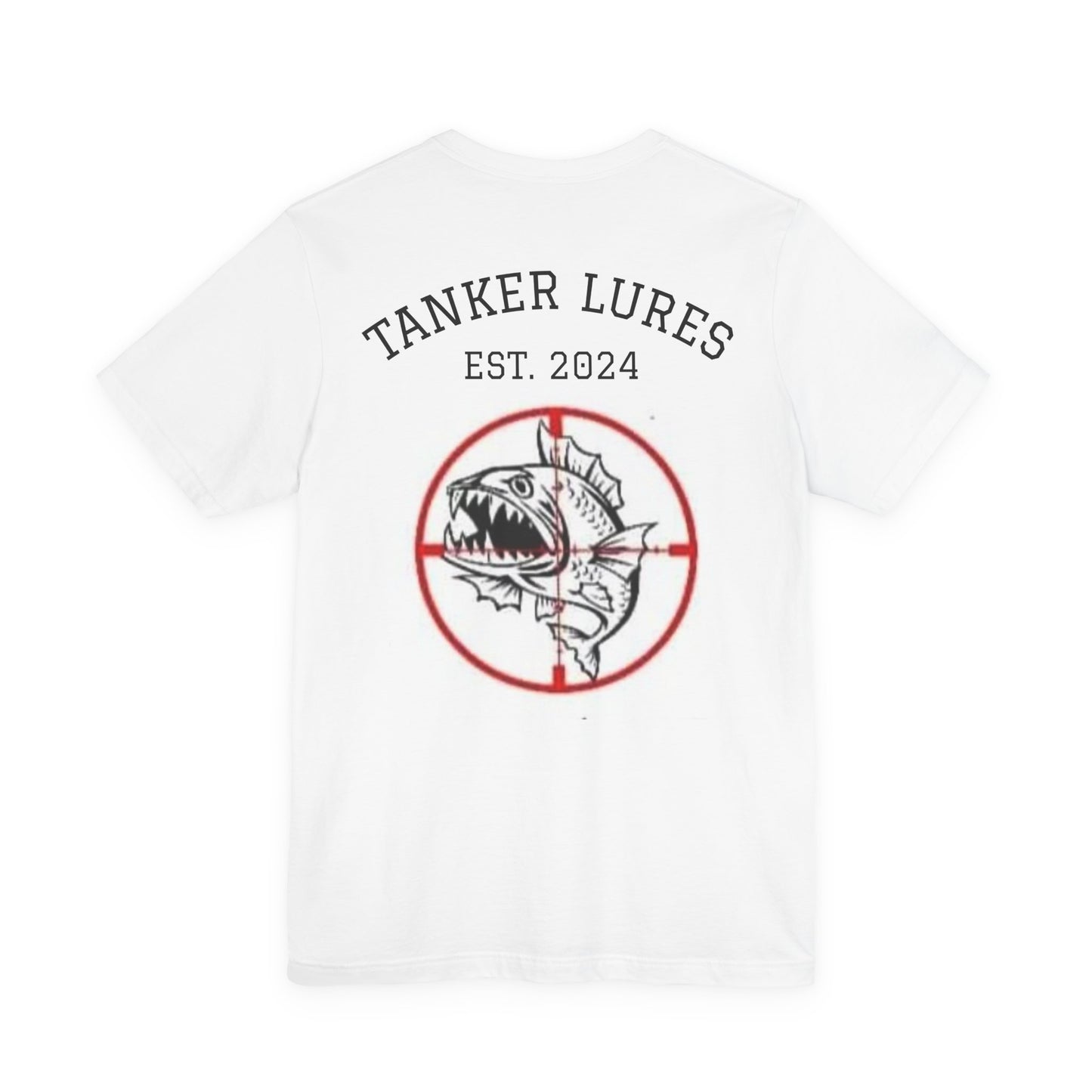 Tanker Lures Fishing Tee — "Tanker Lures Est. 2024" Graphic T-Shirt